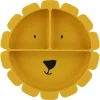 Assiette compartiments silicone avec ventouse Mr Lion, Trixie