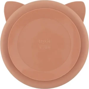 Assiette compartiments silicone avec ventouse Mrs Cat, Trixie