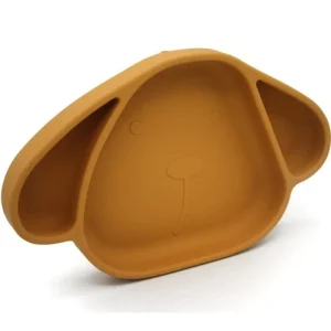 Assiette en silicone Chien, The Cotton Cloud