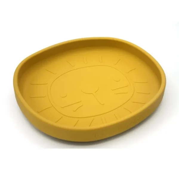 Assiette en silicone Lion, The Cotton Cloud