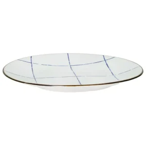 Assiette plate Anafi Bleu, Pomax