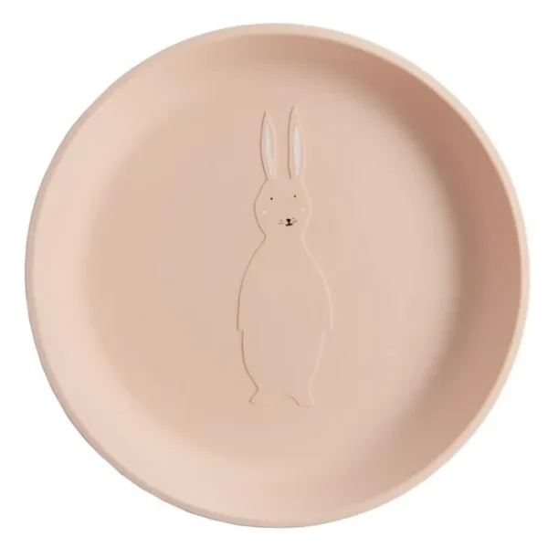 Assiette silicone Mrs Rabbit, Trixie