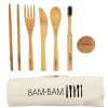 BAM-BAM Kit repas en bambou, Cookut