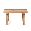 Banc en teck 80 x 42 cm Cantina, Manufactori