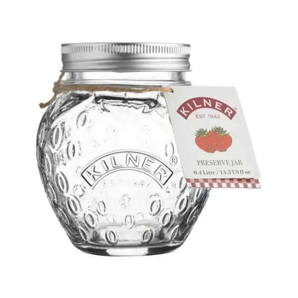 Bocal de conservation en verre Fraise, Kilner