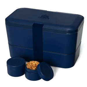 Boîte Bento Modulable 1.5 L Bleu Minuit, Umami