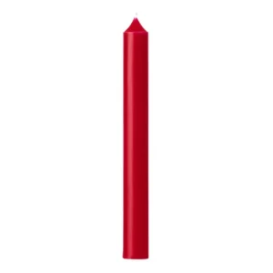 Bougie droite rouge 20cm, Bougie La Française