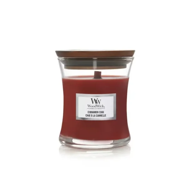 Bougie parfumée Chaï à la cannelle, Woodwick