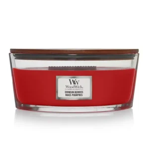 Bougie parfumée Ellipse Baies Pourpres, Woodwick