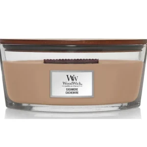 Bougie parfumée Ellipse Cachemire, Woodwick