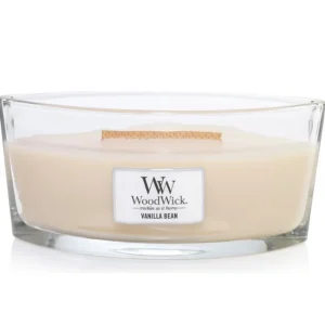 Bougie parfumée Ellipse Gousse de Vanille, Woodwick