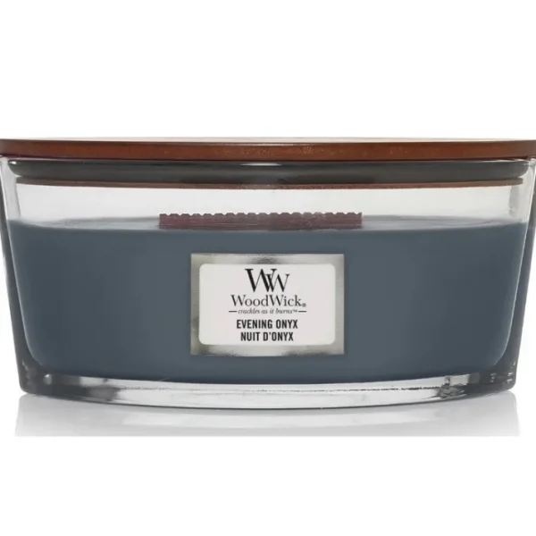 Bougie parfumée Ellipse Nuit d'Onyx, Woodwick