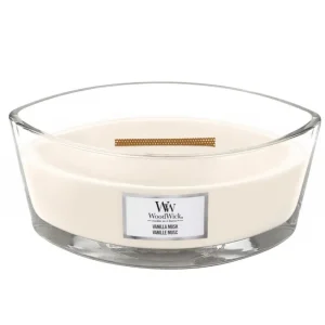 Bougie parfumée Ellipse Vanille Musc, Woodwick