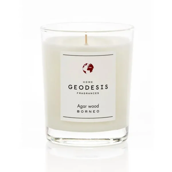Bougie parfumée 180g Bois d'Agar, Geodesis