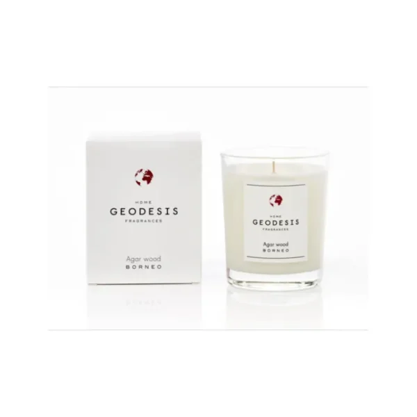 Bougie parfumée 180g Bois d'Agar, Geodesis