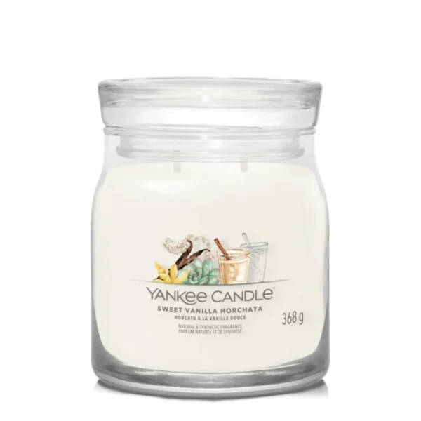 Bougie parfumée Horcata à la vanille douce, Yankee Candle