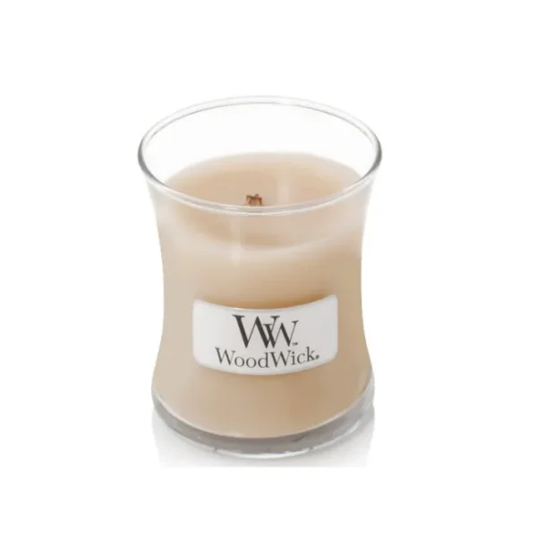Bougie parfumée Miel Blanc, Woodwick