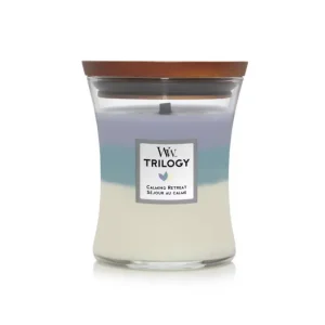 Bougie parfumée Trilogy Séjour au Calme, Woodwick