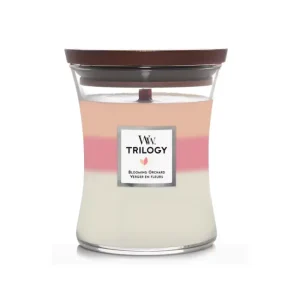 Bougie parfumée Trilogy Verger en Fleurs, Woodwick