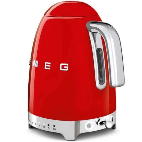 Bouilloire réglable années 50 Rouge, SMEG