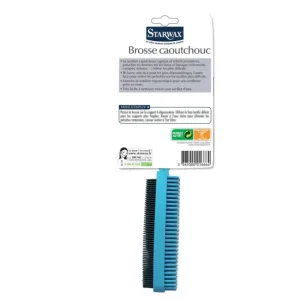 Brosse Caoutchouc pour textile, Starwax