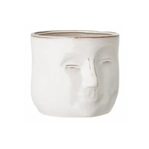 Cache pot Ignacia blanc, Bloomingville