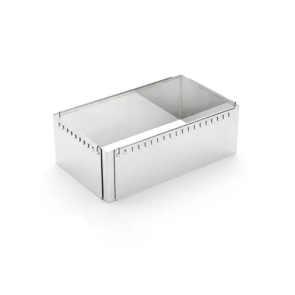 Cadre rectangle extensible inox de 21,5 à 40 cm, de Buyer