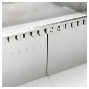 Cadre rectangle extensible inox de 21,5 à 40 cm, de Buyer
