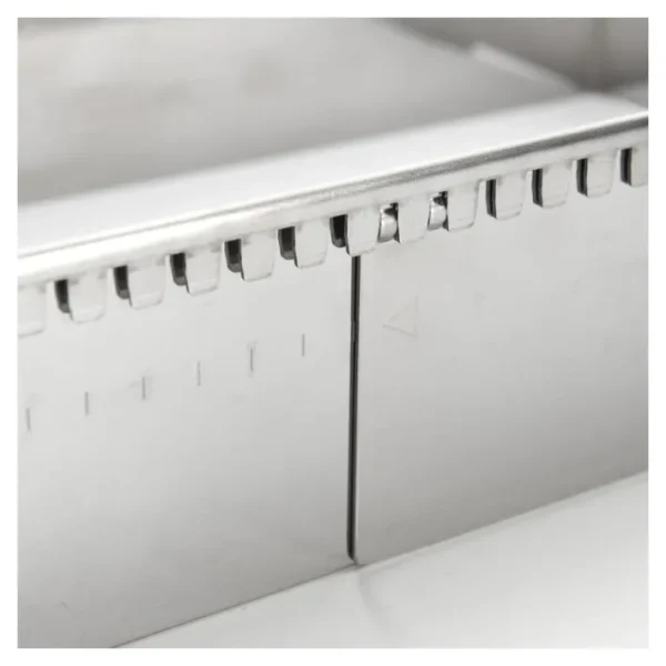 Cadre rectangle extensible inox de 21,5 à 40 cm, de Buyer