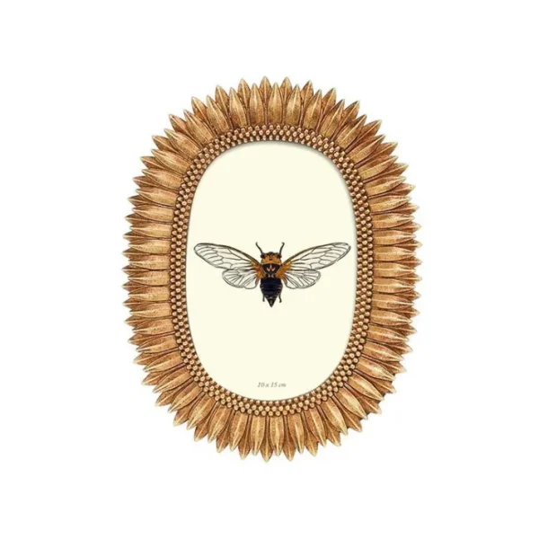 Cadre Soleil doré 10 x 15 cm, Emdé