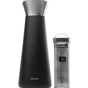 Carafe Isotherme 1L Noir, Qwetch