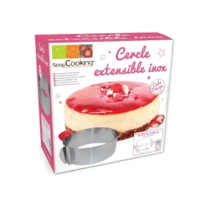 Cercle à pâtisserie extensible, Scrapcooking