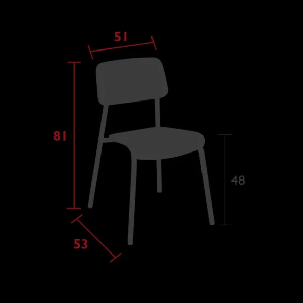 Chaise Studie, Fermob