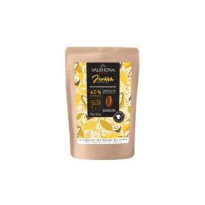 Chocolat de couverture Lait Jivara 40%, Valrhona