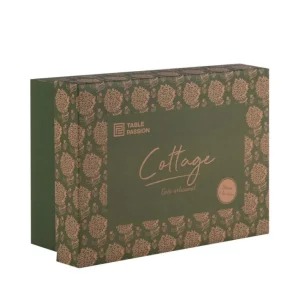 Coffret 4 tasses 36 cl Cottage, Table Passion