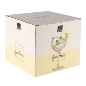 Coffret 4 verres à Gin 65 cl, Royal Leerdam