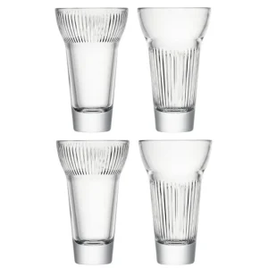 Coffret 4 verres à pastis Calanques, La Rochère