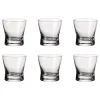 Coffret 6 verres à whisky 28 cl Tazio, Léonardo