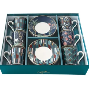 Coffret de 6 tasses café 10cl  Mandalay, Easy Life