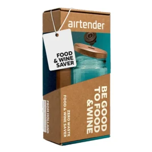 Coffret vide d'air pour aliments et vin, Airtender