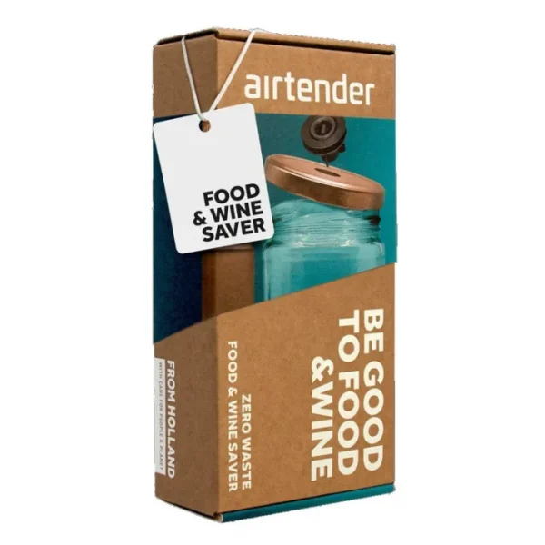 Coffret vide d'air pour aliments et vin, Airtender