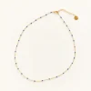 Collier Castelo Choker bleu marine, Palas