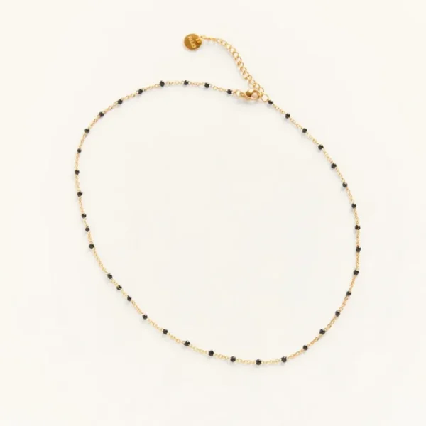 Collier Castelo Choker noir, Palas