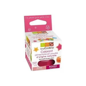 Colorant alimentaire naturel rouge, ScrapCooking,