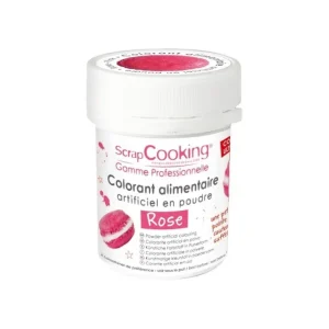 Colorant artificiel en poudre Rose, Scrapcooking