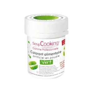 Colorant artificiel en poudre Vert, Scrapcooking