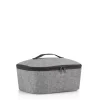 Coolerbag M Pocket Twist Silver, Reisenthel