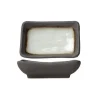 Coupelle rectangle en porcelaine 10.5 x 7 cm Stone, Cosy & Trendy