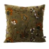 Coussin Cachemire Tabac, Sud Etoffe