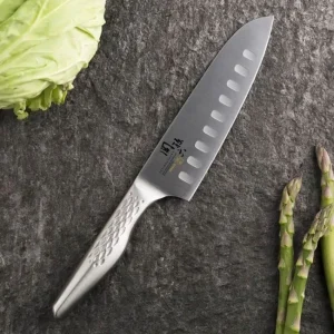 Couteau Santoku alvéolé Seki Magoroku Shoso, Kai